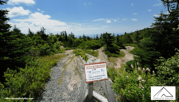 Recent trek Leave No Trace Rules Himalayan Trek
