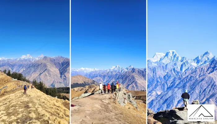 Hathi Parvat on the way kuari pass