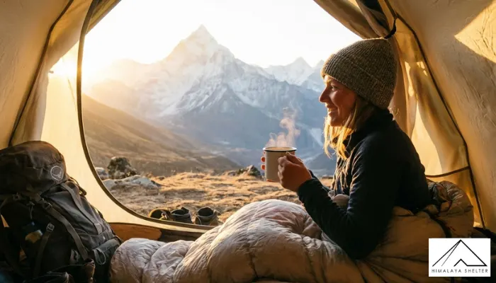 Waking up warm with a hot cup of tea
