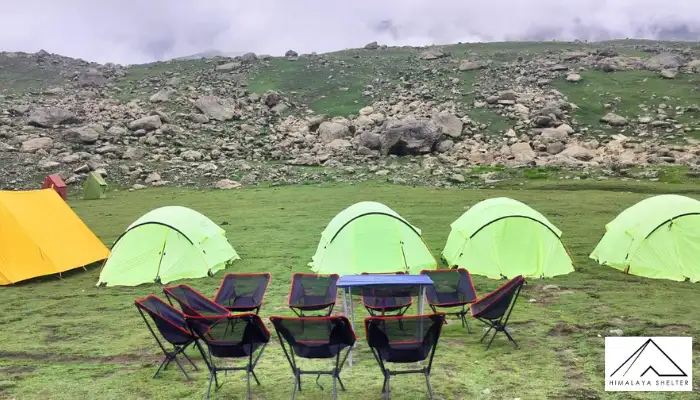 Himalaya shelter system for entire camp